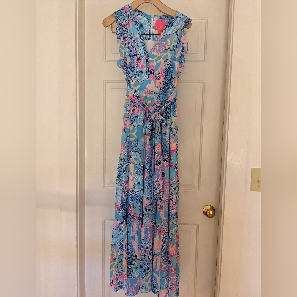 Destini Maxi Dress Lilly Pulitzer